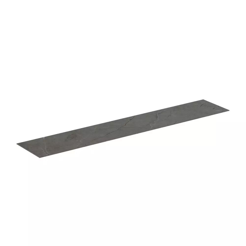 Blat ceramic pentru lavoar Ideal Standard Atelier Conca finisaj gri deschis 200 cm