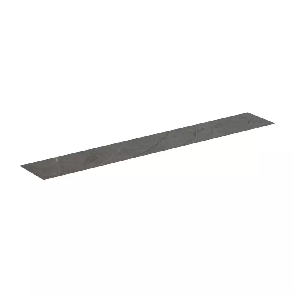 Blat ceramic pentru lavoar Ideal Standard Atelier Conca finisaj gri deschis 240 cm