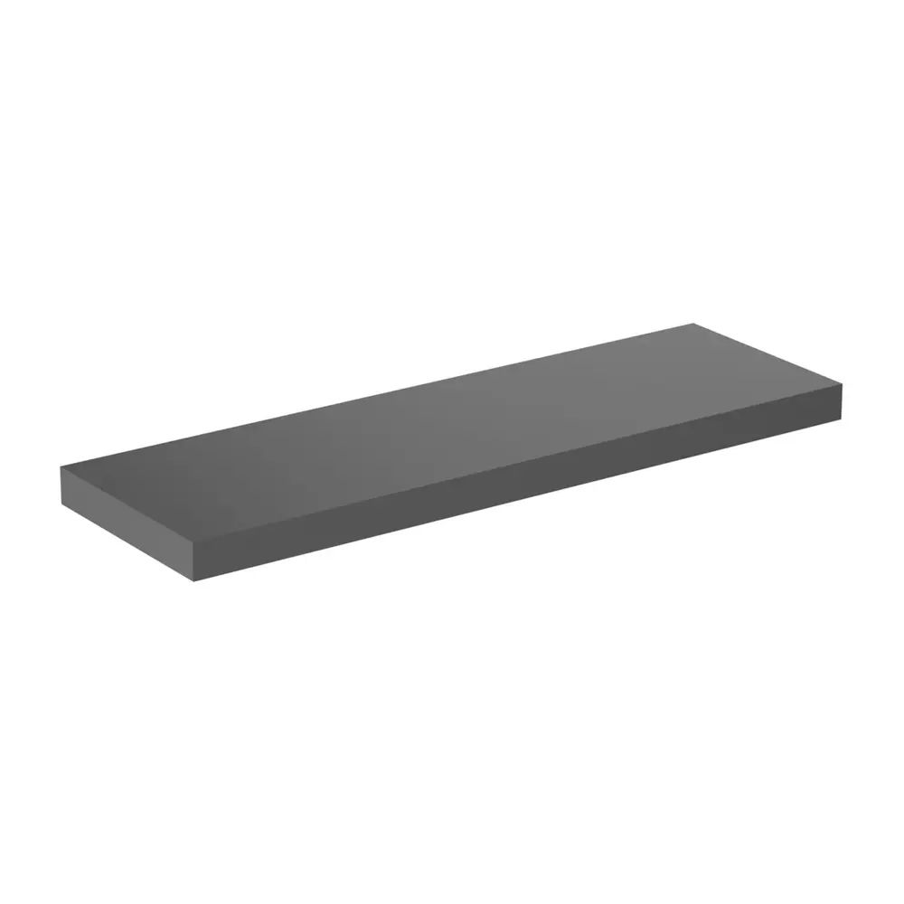 Blat pentru lavoar Ideal Standard Atelier Conca fara decupaj antracit mat 160 cm