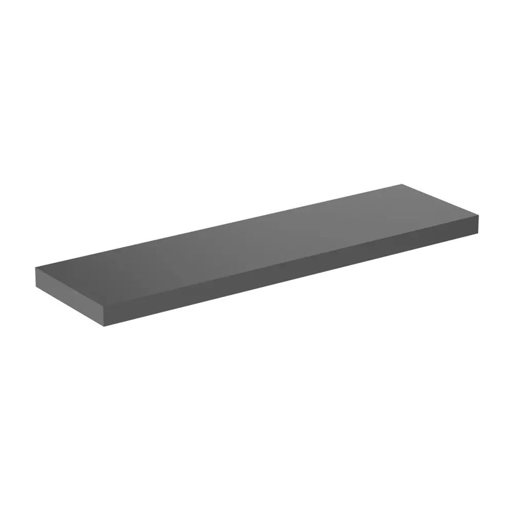 Blat pentru lavoar Ideal Standard Atelier Conca fara decupaj antracit mat 200 cm