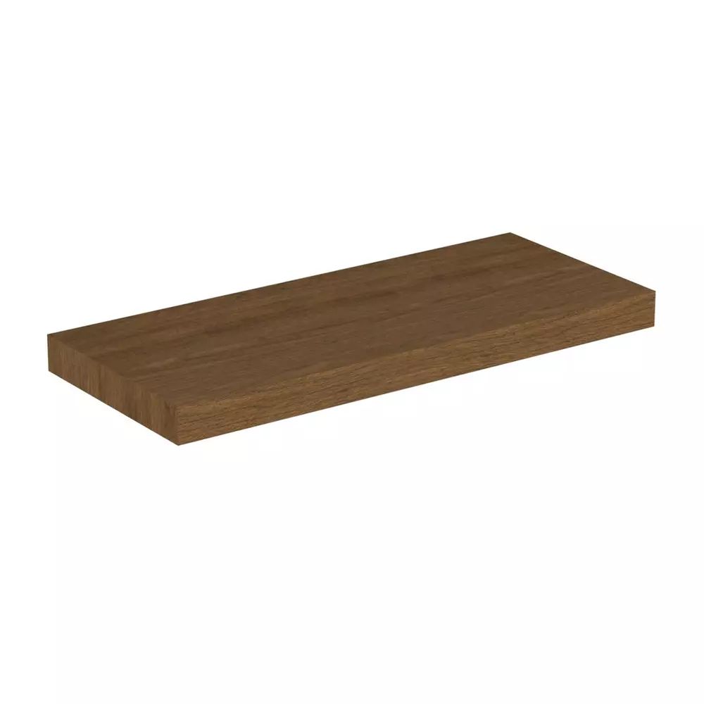 Blat pentru lavoar Ideal Standard Atelier Conca fara decupaj finisaj nuc inchis 120 cm