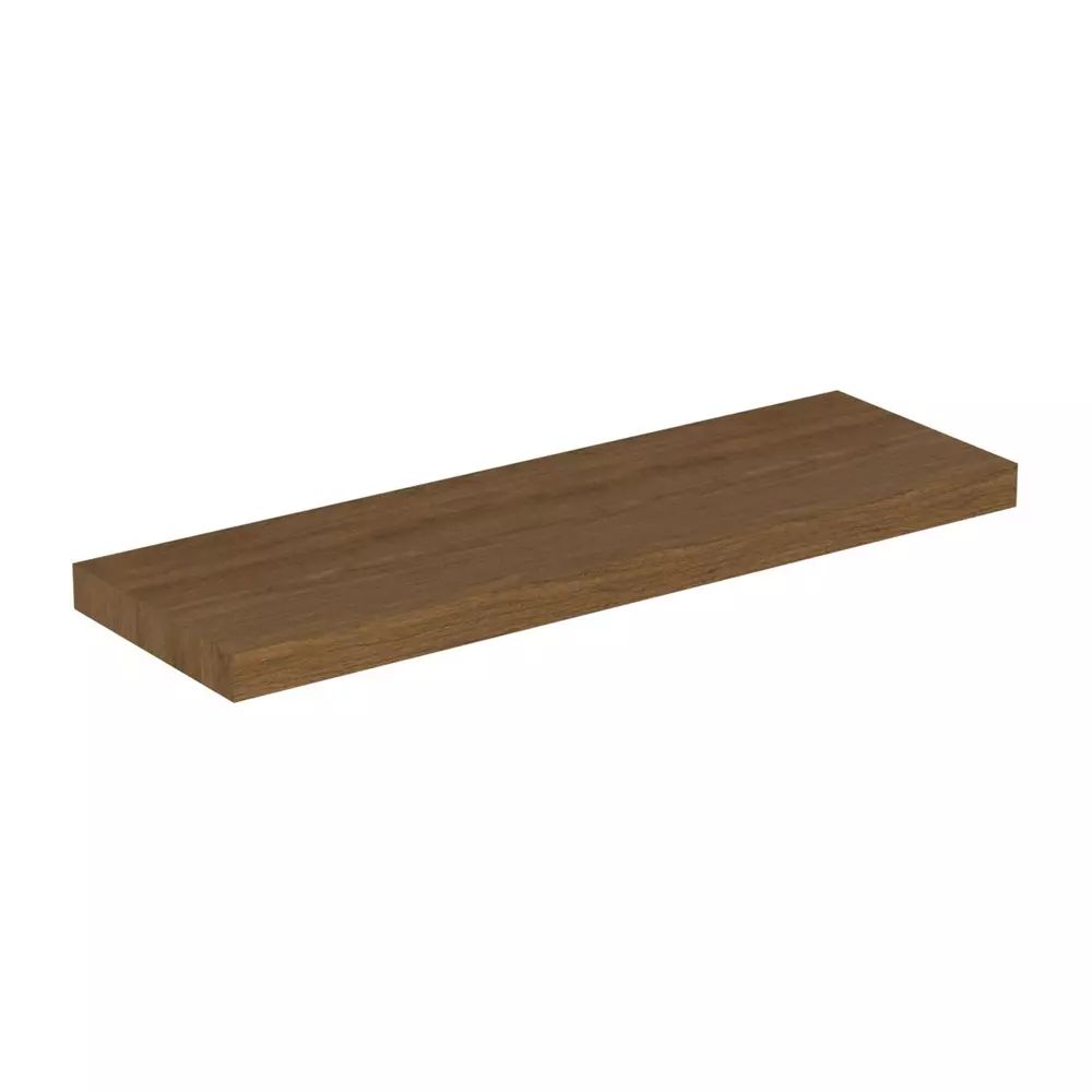 Blat pentru lavoar Ideal Standard Atelier Conca fara decupaj finisaj nuc inchis 160 cm