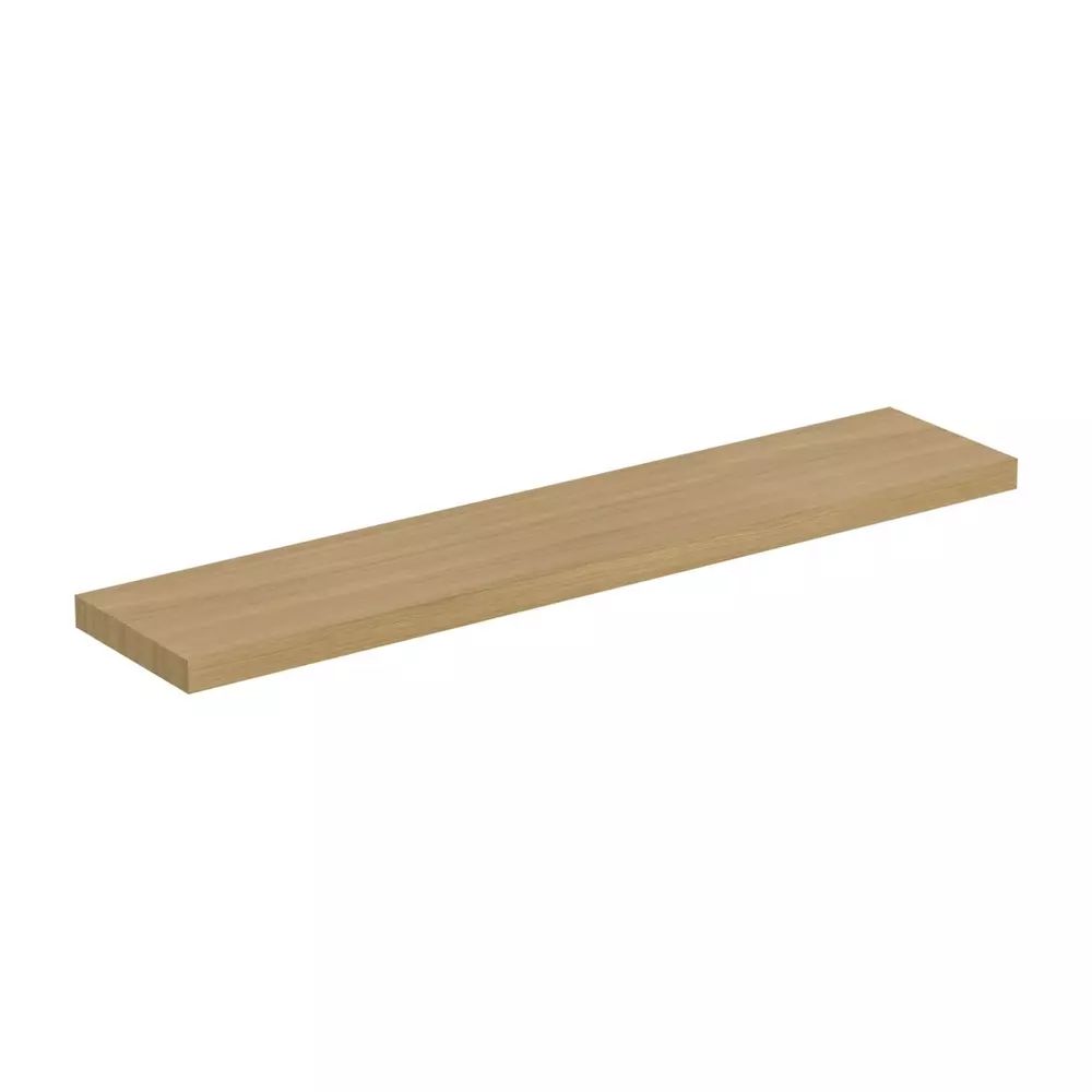 Blat pentru lavoar Ideal Standard Atelier Conca fara decupaj finisaj stejar deschis 240 cm