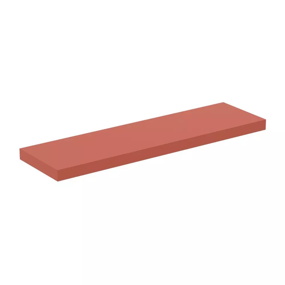 Blat pentru lavoar Ideal Standard Atelier Conca fara decupaj rosu - oranj mat 180 cm