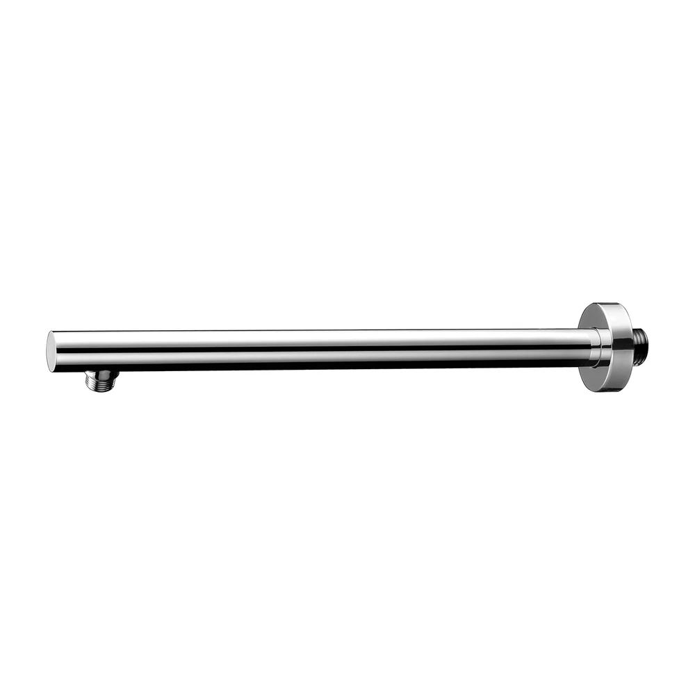 Brat de dus crom Omnires 40 cm cu montare pe perete