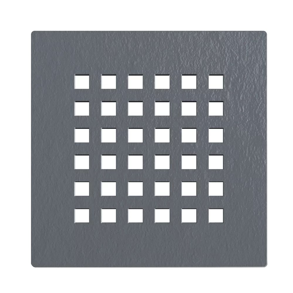 Capac pentru cadita de dus Balneo gri inchis 13.2 cm