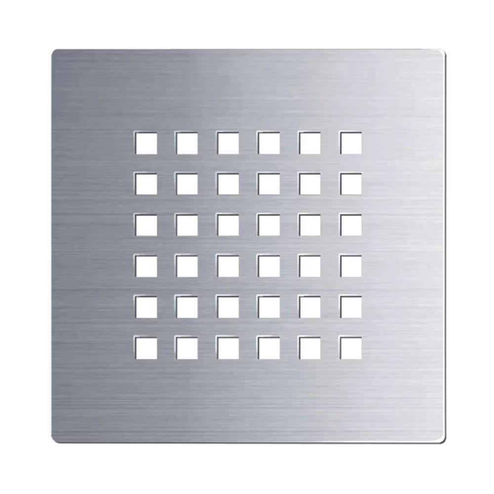 Capac pentru cadita de dus Balneo inox 13.2 cm