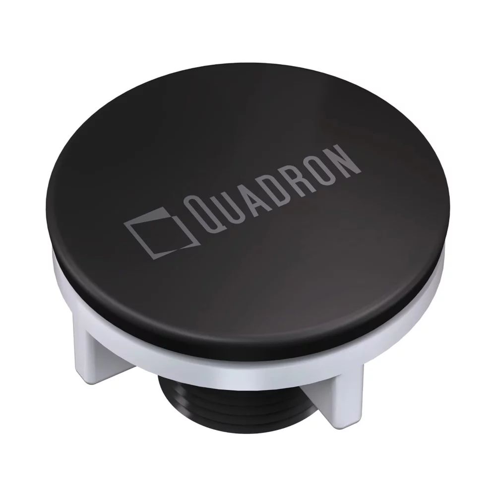 Capac pentru orificiul de robinet Quadron Unique finisaj negru carbon