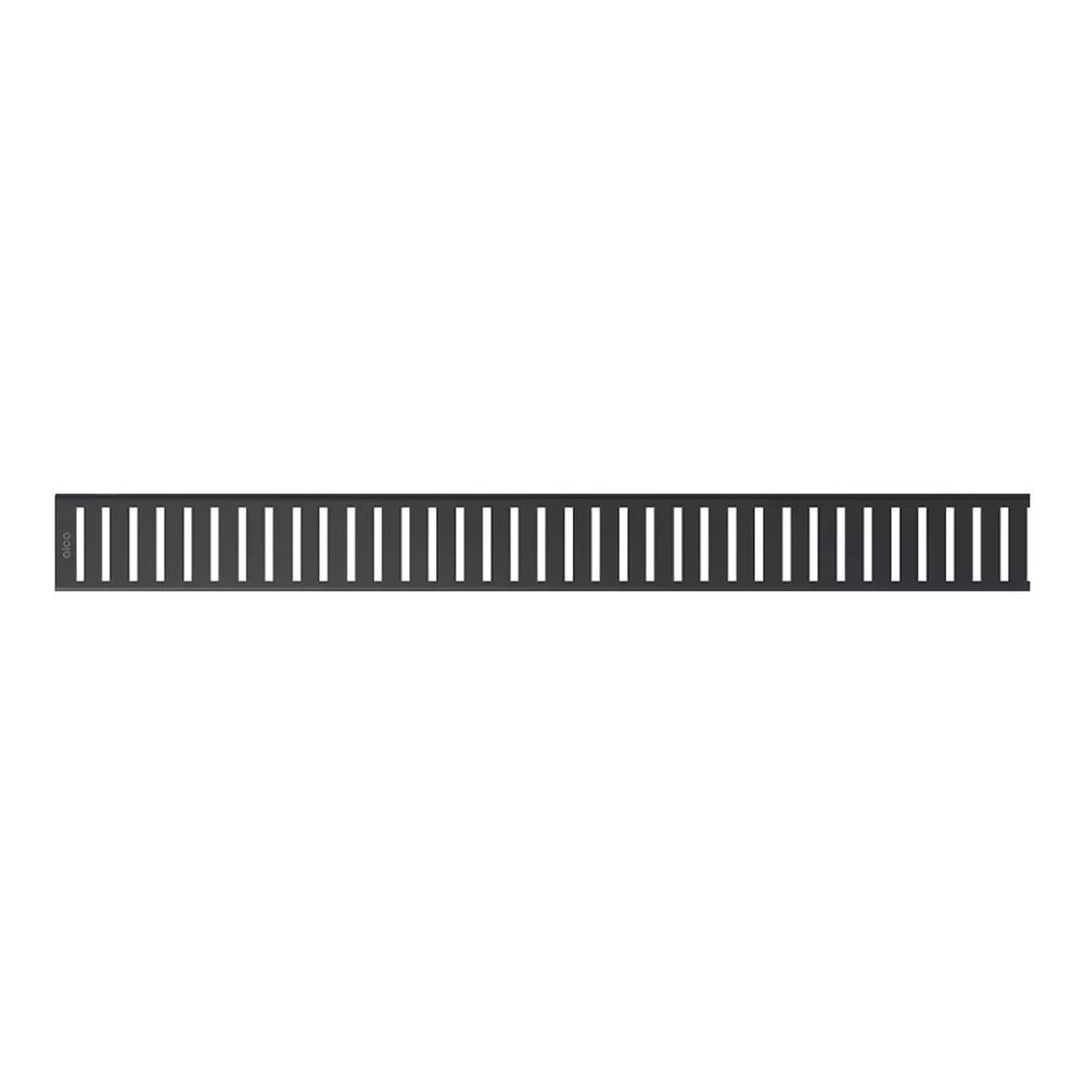 Capac pentru rigola de dus Alca Pure Black 85 cm negru mat