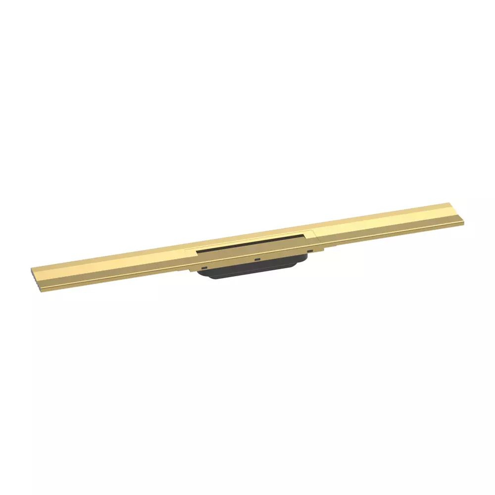Capac pentru rigola de dus Hansgrohe RainDrain Flex ajustabil 80 cm auriu lucios