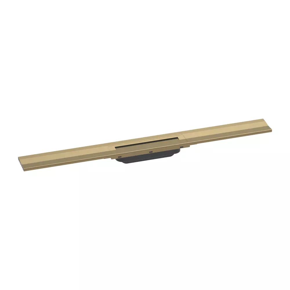 Capac pentru rigola de dus Hansgrohe RainDrain Flex ajustabil 80 cm bronz periat