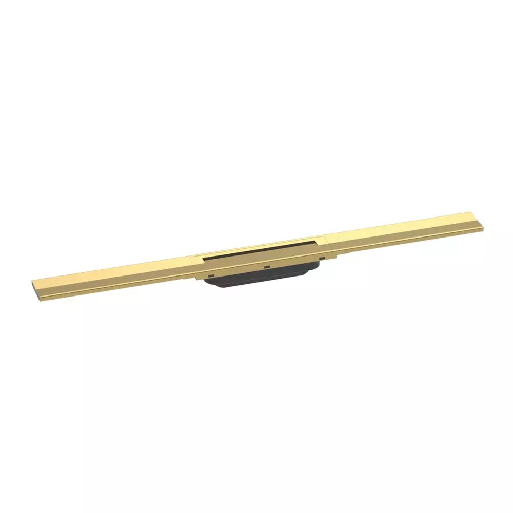 Capac pentru rigola de dus Hansgrohe RainDrain Flex ajustabil auriu lucios 80 cm