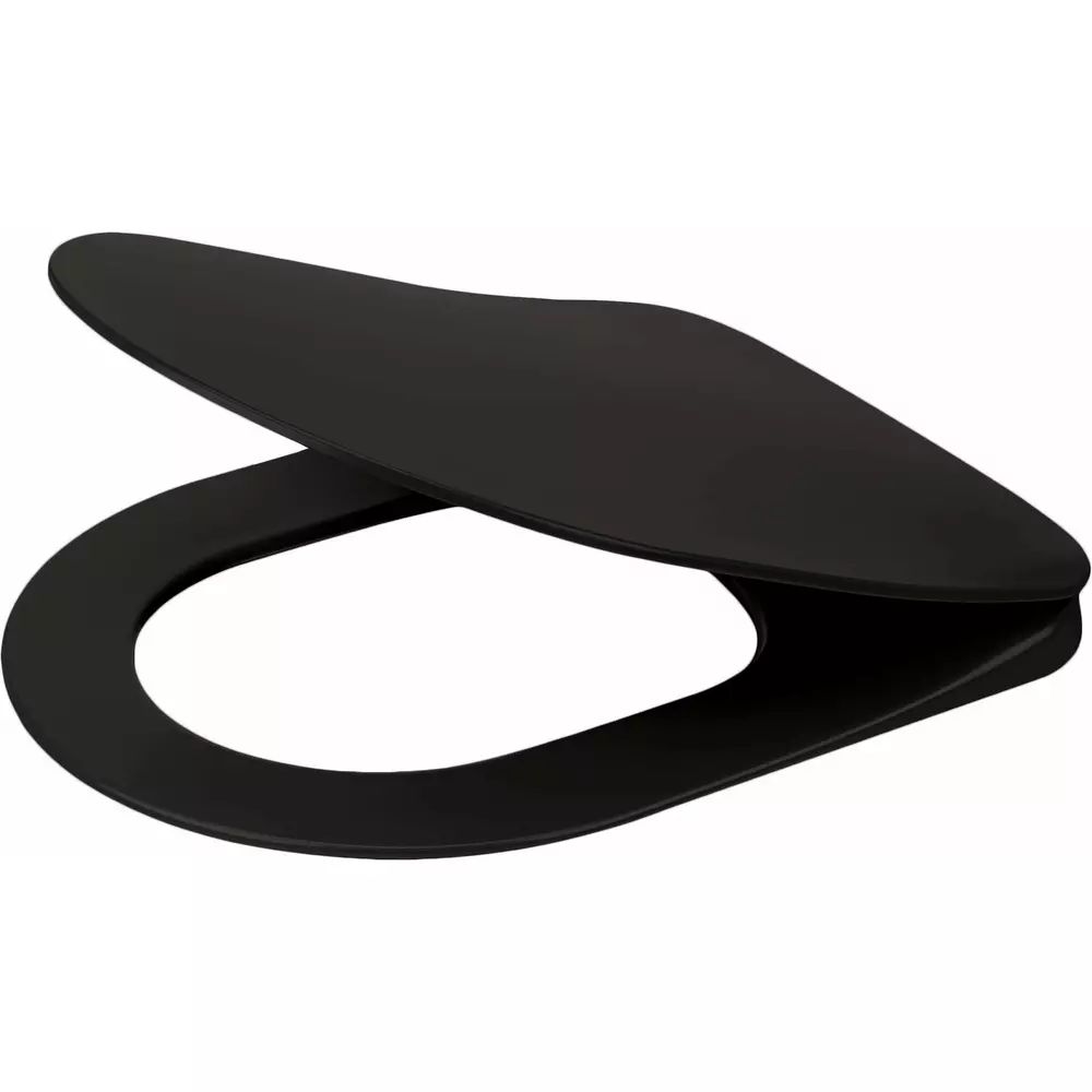 Capac WC softclose Deante Peonia Zero negru