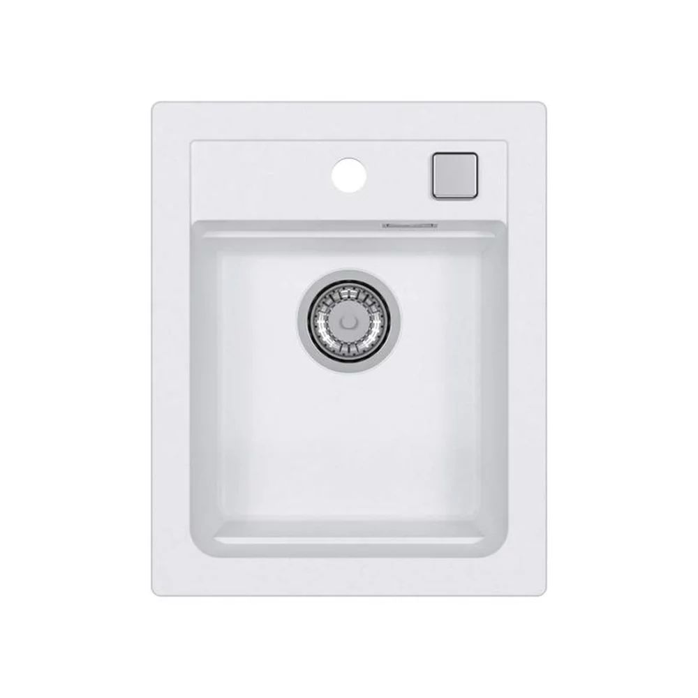 Chiuveta compozit Alveus Atrox 10 alb 40x50 cm