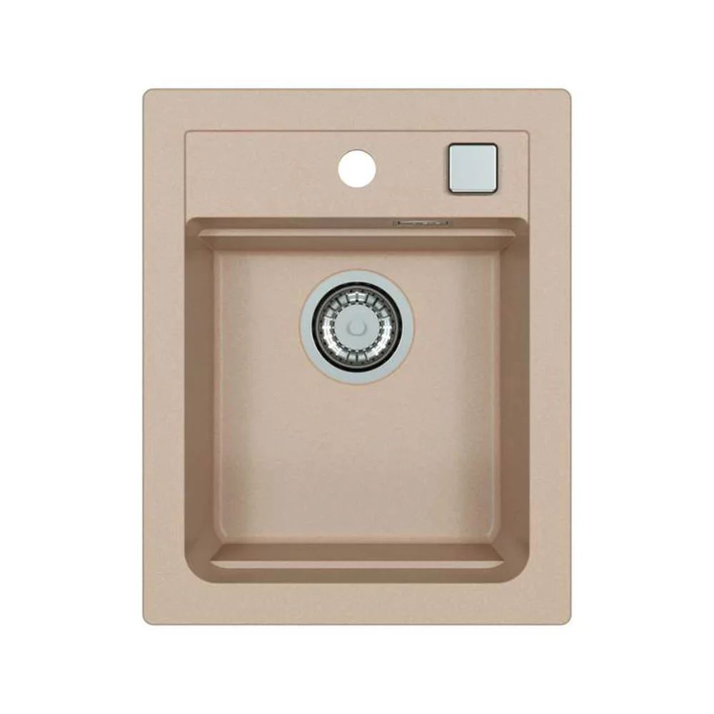 Chiuveta compozit Alveus Atrox 10 crem Terra 40x50 cm