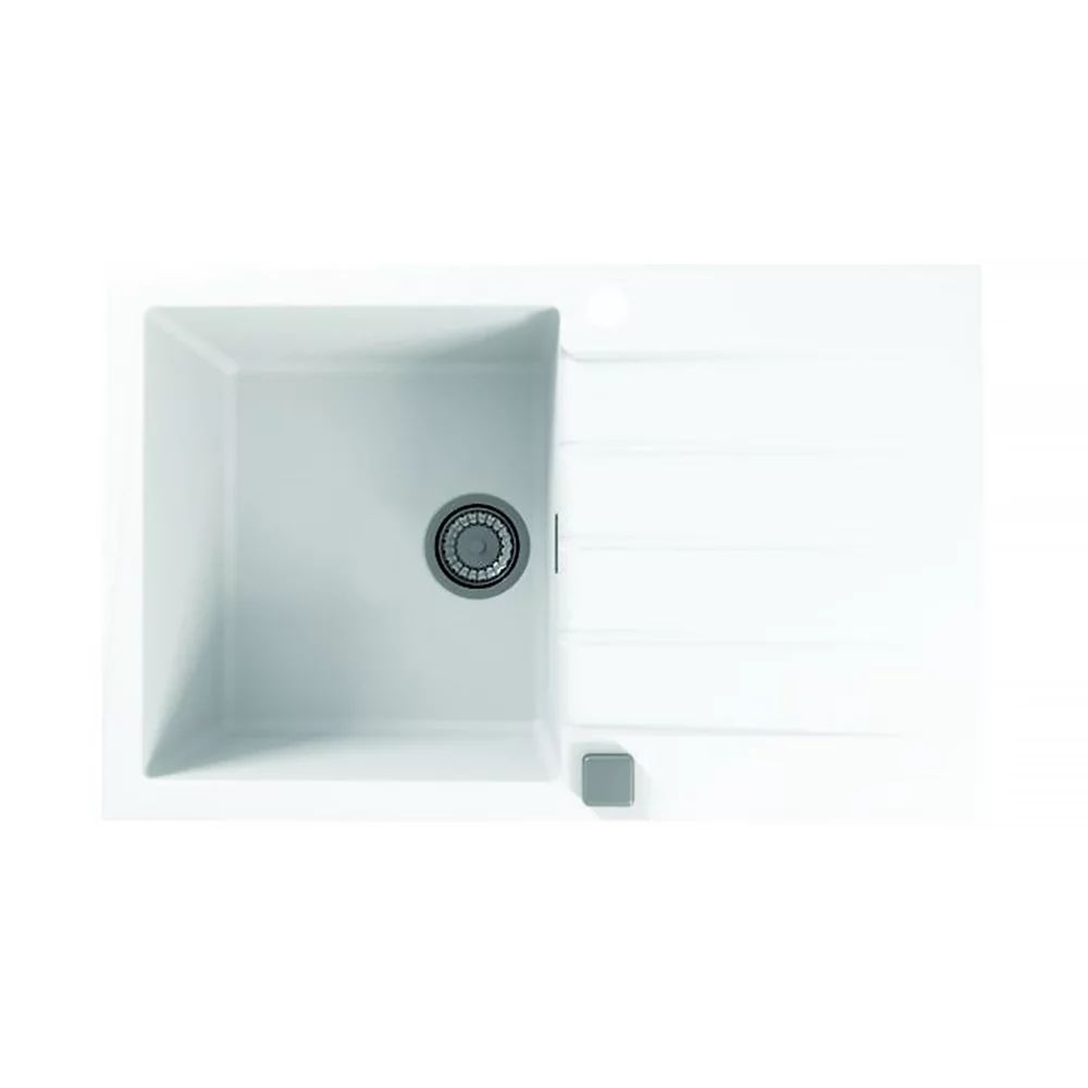 Chiuveta compozit Alveus Cadit 20 alb 79x50 cm