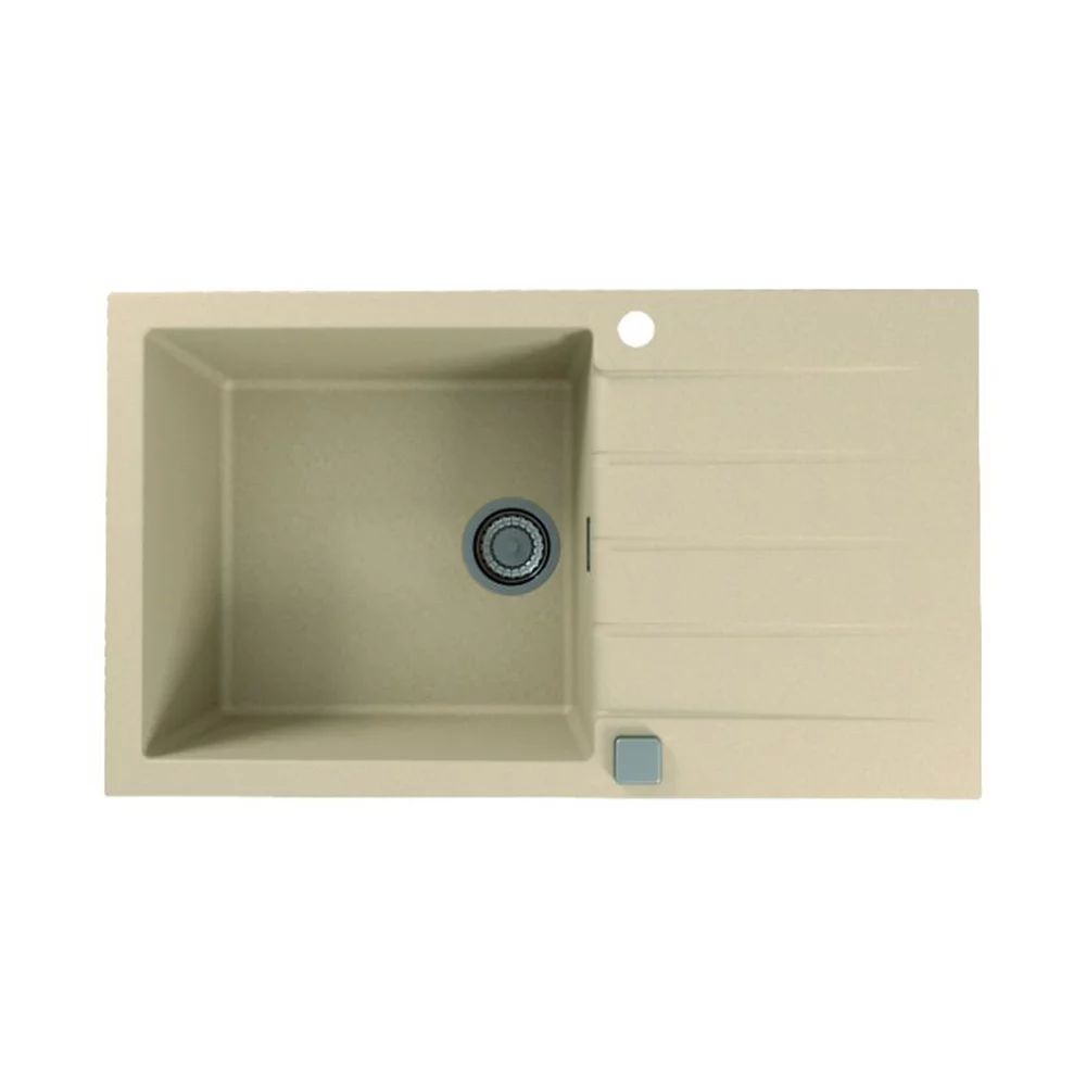 Chiuveta compozit Alveus Cadit 40 crem Terra 86x50 cm