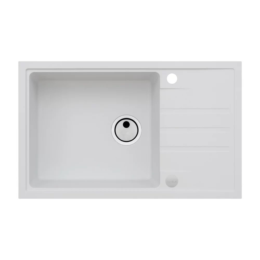 Chiuveta compozit Alveus Intermezzo 130 alb 78x48 cm