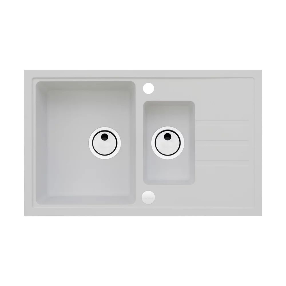 Chiuveta compozit Alveus Intermezzo 70 alb 78x48 cm