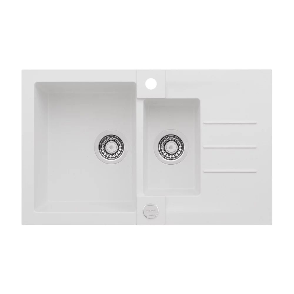 Chiuveta compozit Alveus Rock 70 alb 78x48 cm