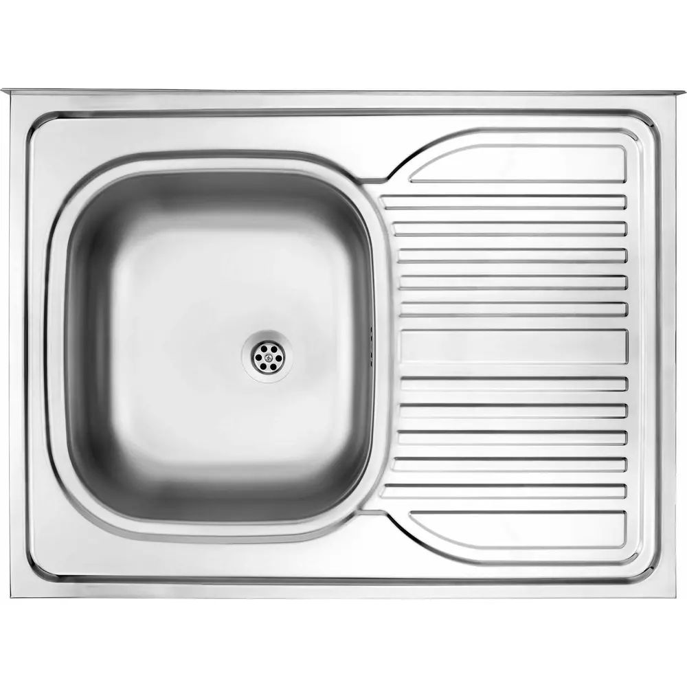 Chiuveta Deante Tango inox satinat cu cuva orientata pe stanga 80x60 cm