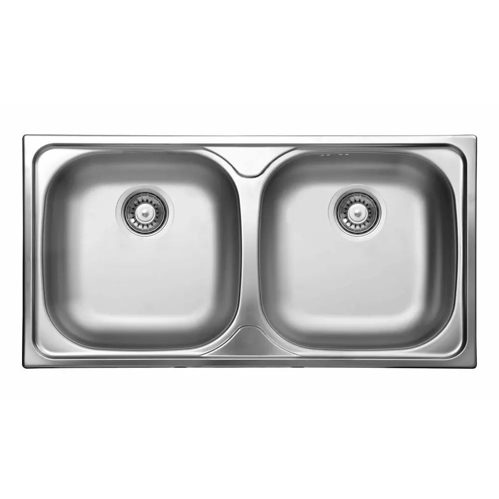 Chiuveta dubla Deante Xylo inox satinat 78x44 cm