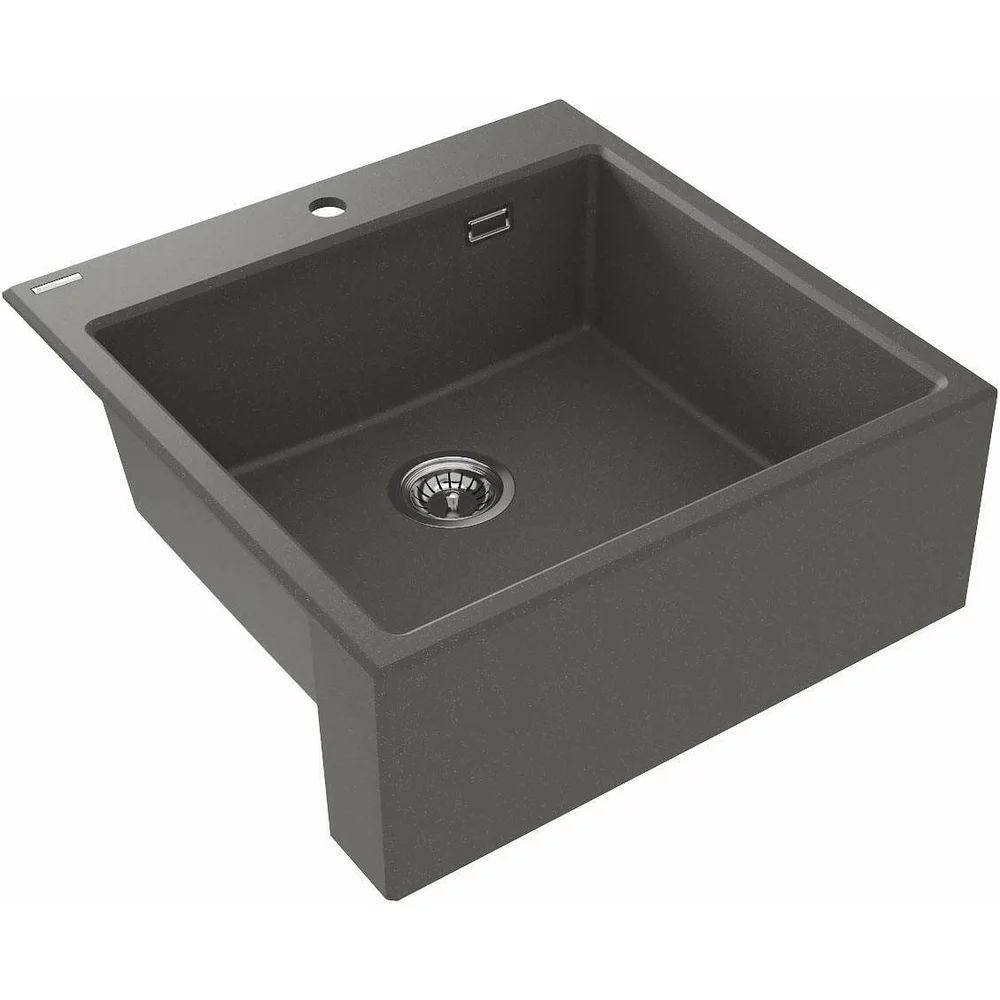 Chiuveta granit Deante Eridan 61x60 cm antracit