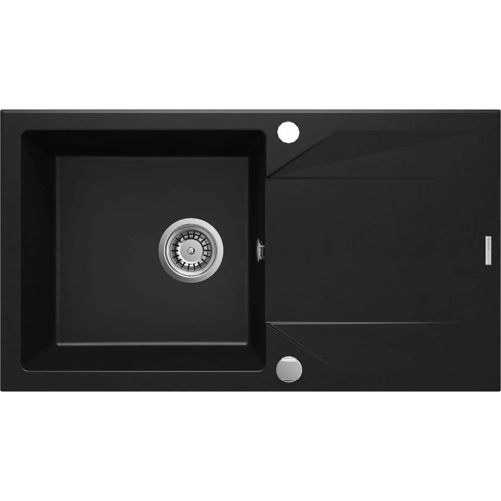 Chiuveta granit Deante Evora 44x78 cm negru