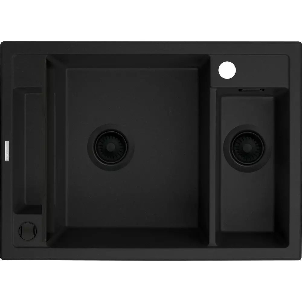Chiuveta granit Deante Magnetic 50x69 cm negru