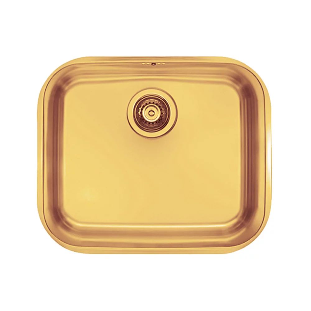 Chiuveta inox Alveus Monarch Variant 10 finisaj bronz 48x40 cm