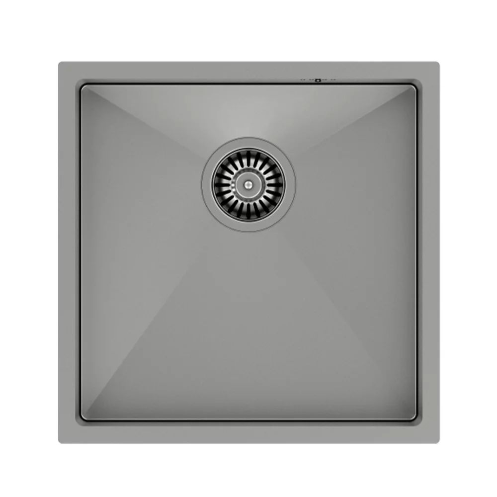 Chiuveta inox sub blat Quadron Unique Anthony 50 inox periat 44x44 cm