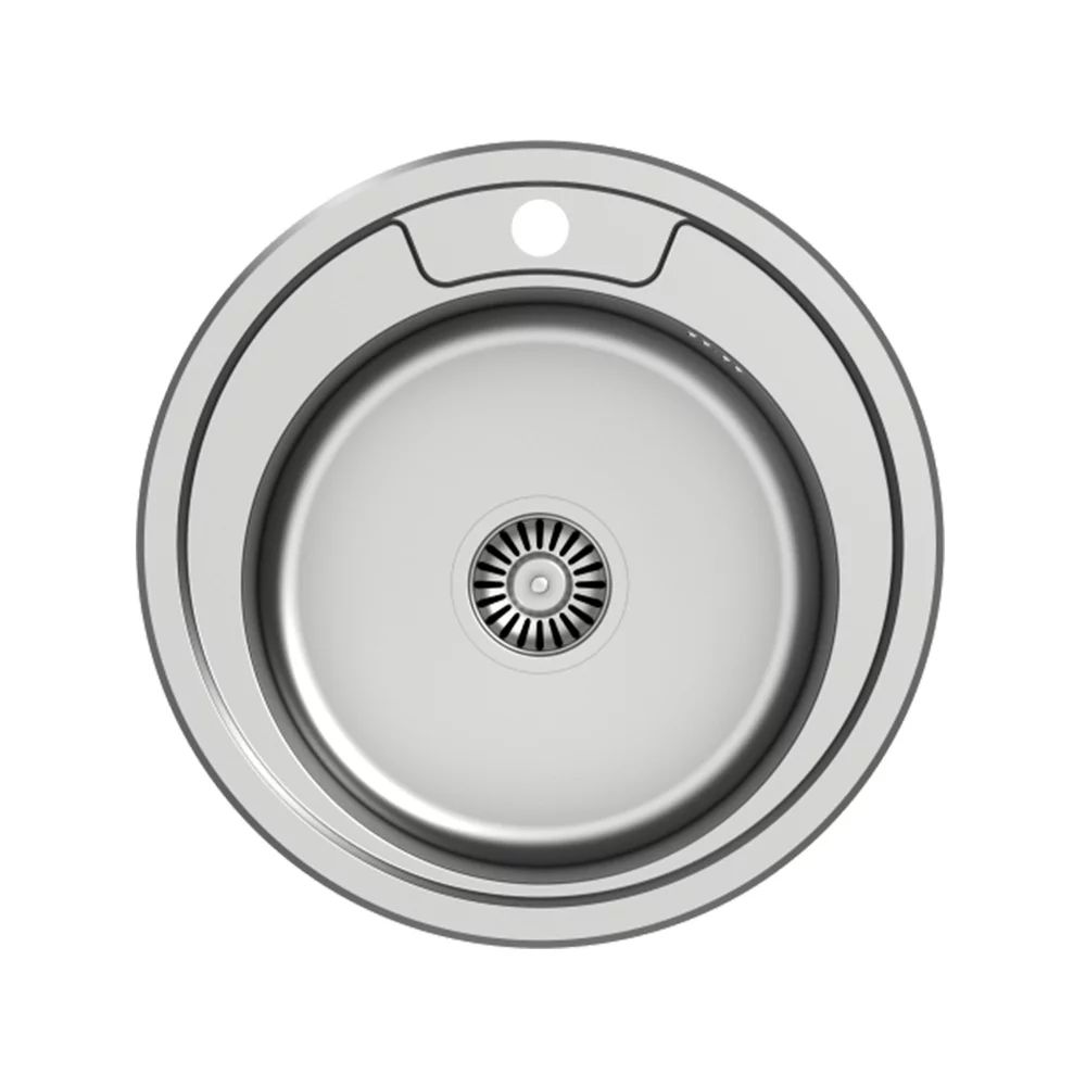 Chiuveta inox incastrata Quadron Pop Hugo 210 inox satinat 49 cm