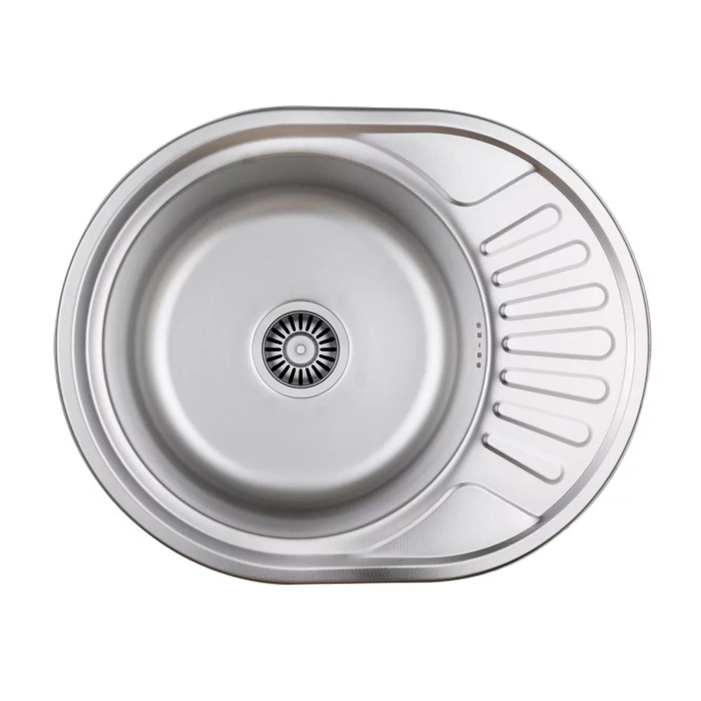 Chiuveta inox incastrata Quadron Pop Jim 216 inox satinat 57x45 cm