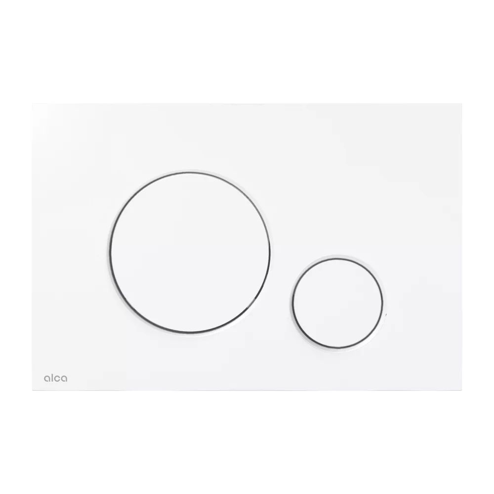 Clapeta de actionare Alca Thin M676 alb mat