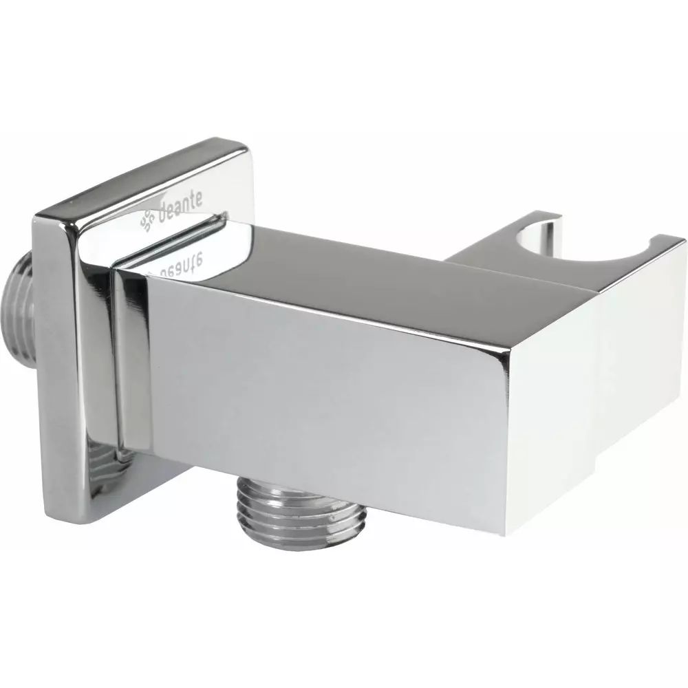 Conector furtun Deante Cascada crom cu suport dus