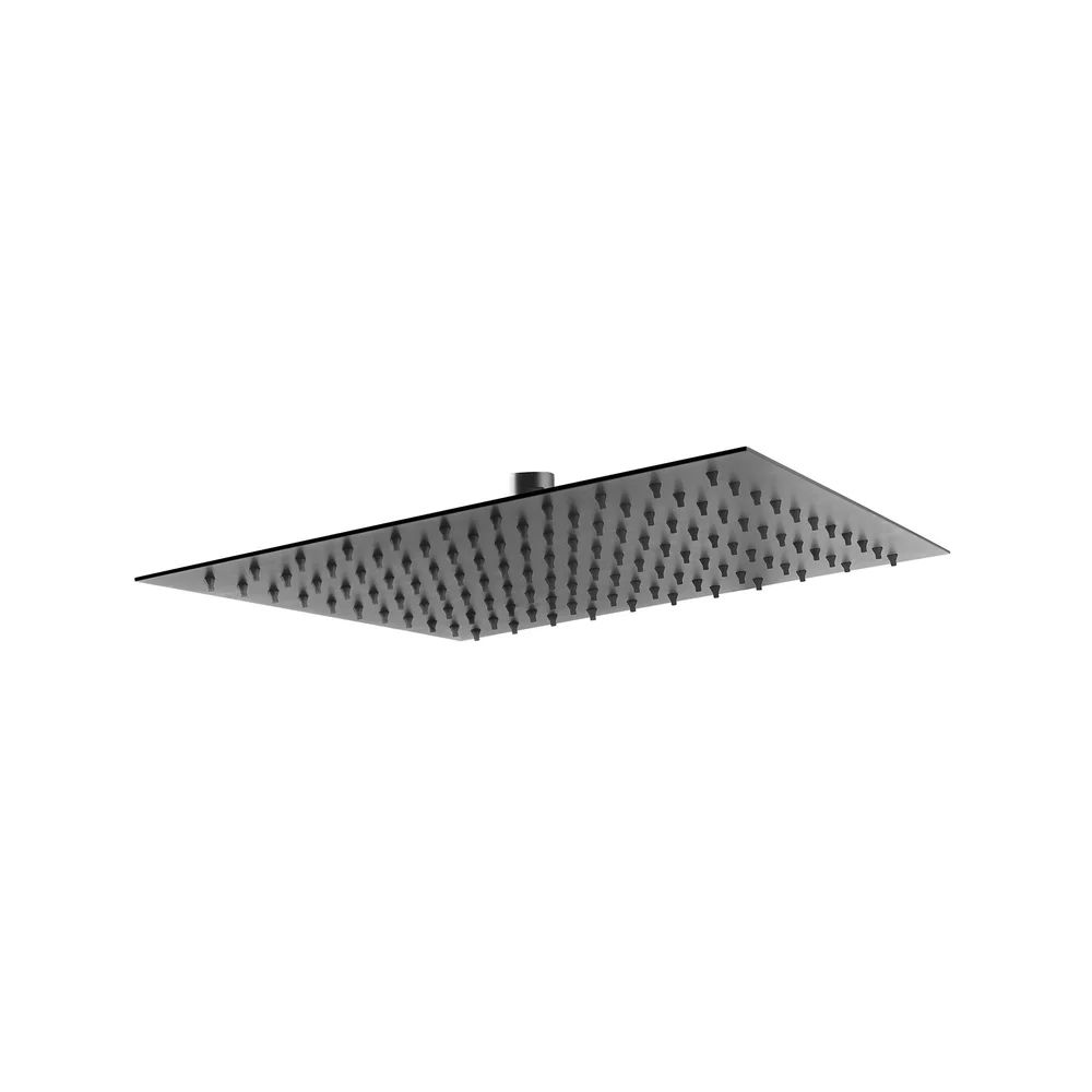 Palarie de dus Ferro Slim 300x300 mm negru mat