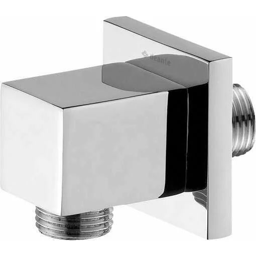 Cot conector furtun patrat Deante Cascada crom