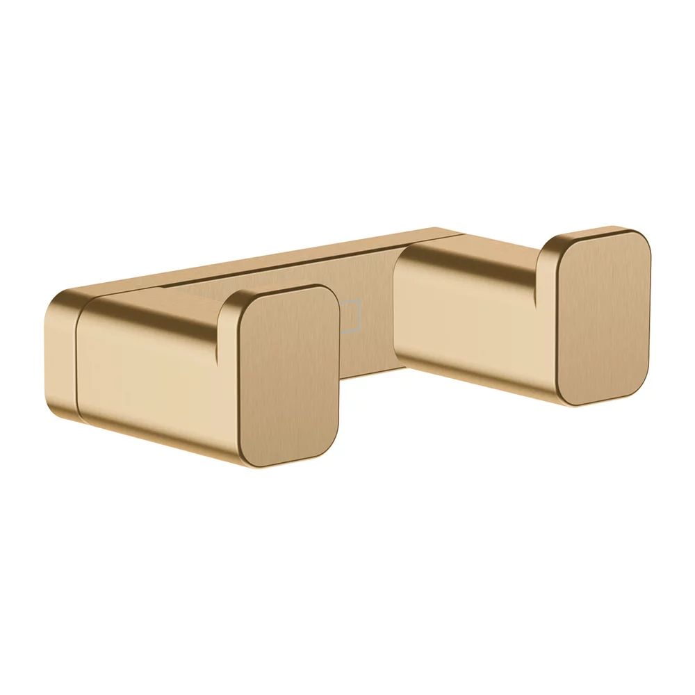 Cuier dublu Hansgrohe AddStoris bronz periat