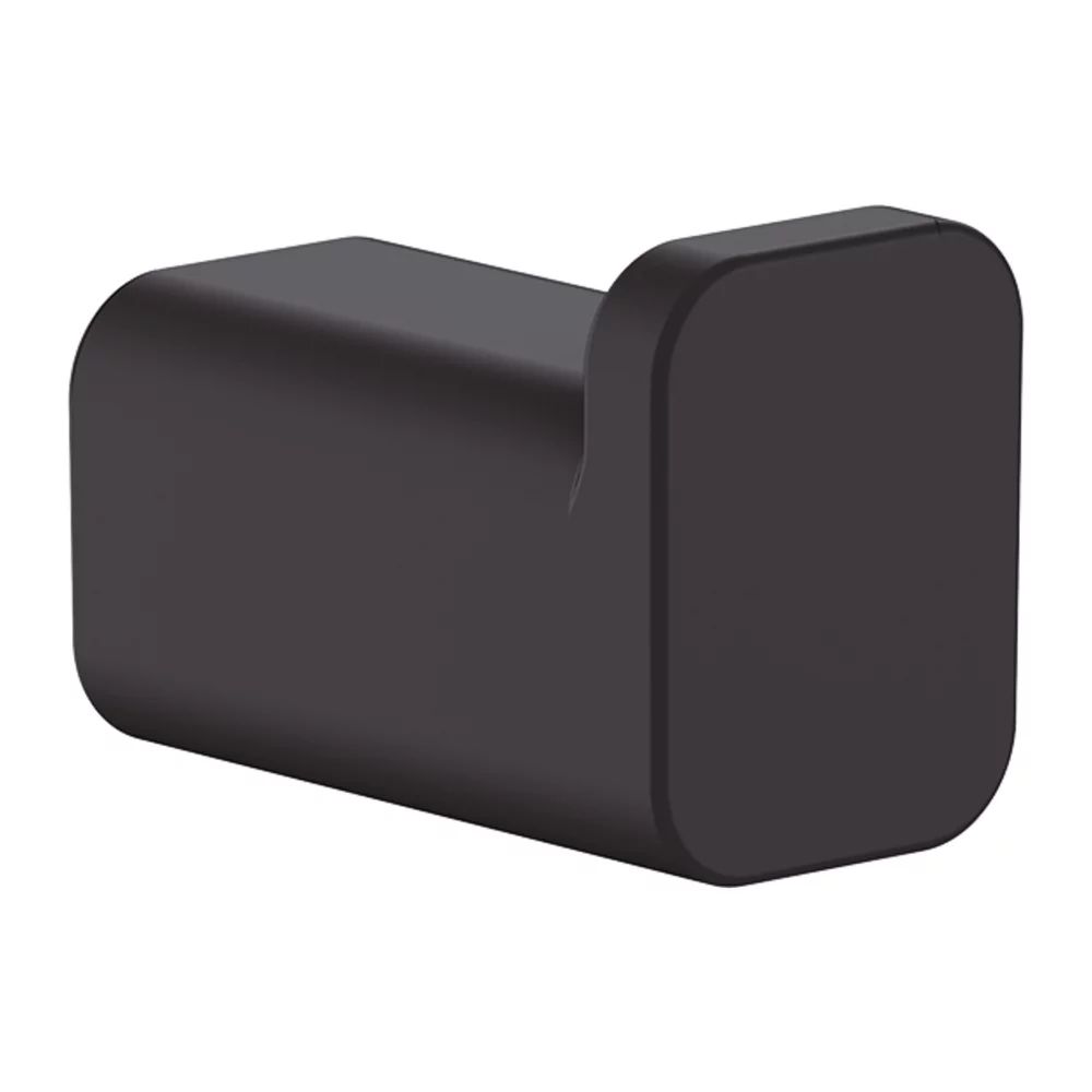 Cuier Hansgrohe AddStoris negru mat