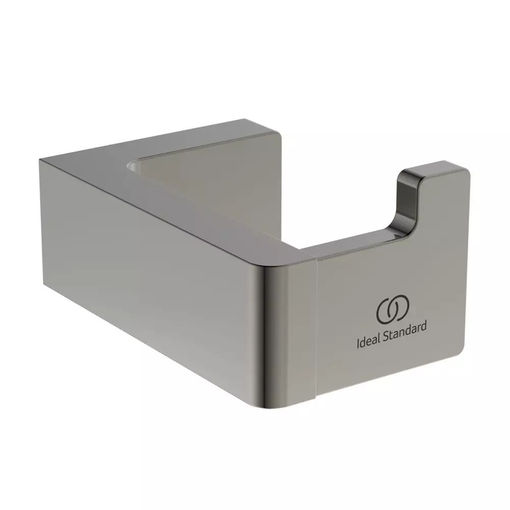 Cuier patrat Ideal Standard Atelier Conca argintiu Silver Storm