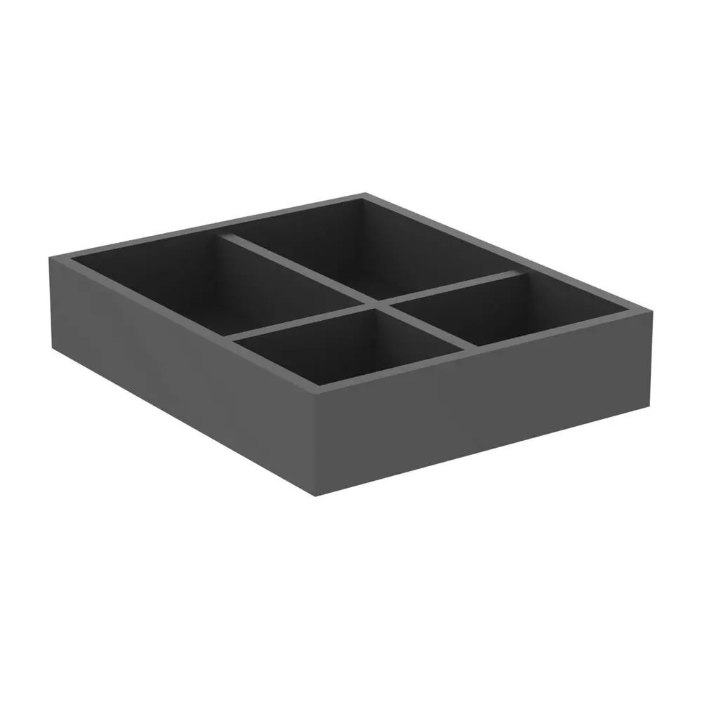 Cutie de depozitare Ideal Standard Atelier Conca antracit mat 20 cm