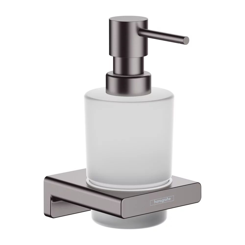 Dozator sapun lichid Hansgrohe AddStoris negru - crom periat