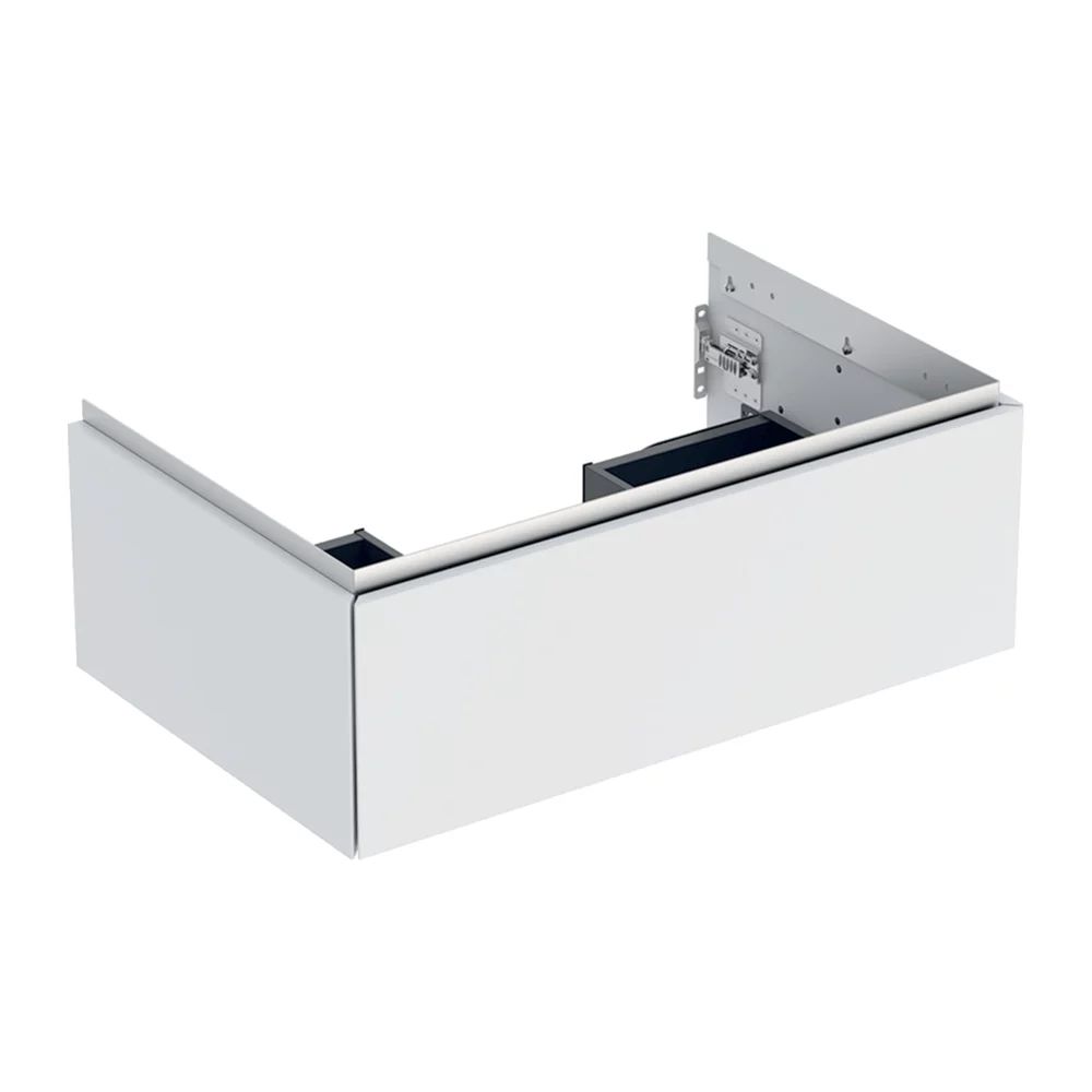 Dulap baza suspendat Geberit One alb mat 75 cm