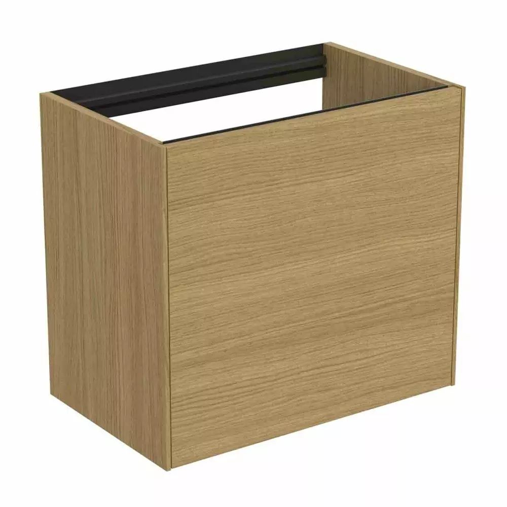 Dulap baza suspendat Ideal Standard Atelier Conca 1 sertar 60 cm finisaj stejar deschis