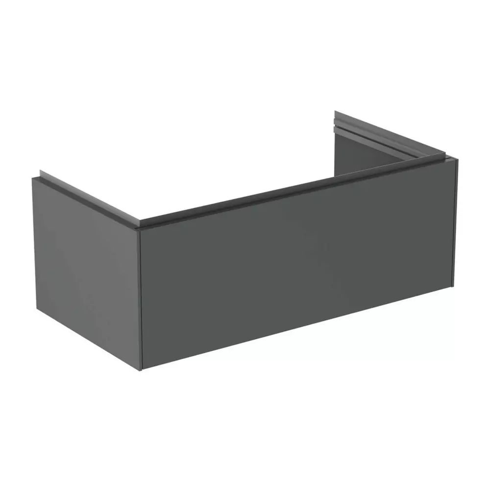 Dulap baza suspendat Ideal Standard Atelier Conca 1 sertar antracit mat 100 cm
