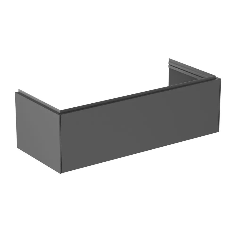 Dulap baza suspendat Ideal Standard Atelier Conca 1 sertar antracit mat 120 cm