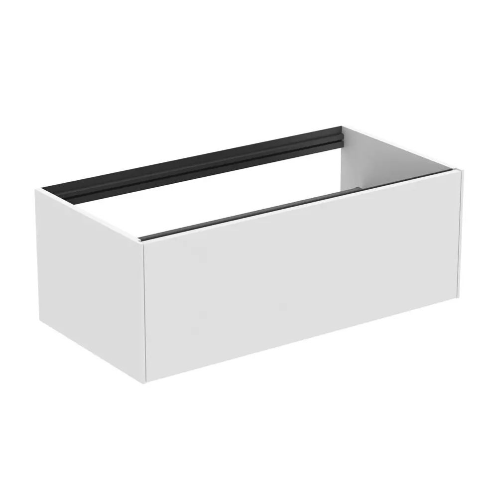 Dulap baza suspendat Ideal Standard Atelier Conca alb mat 1 sertar 100 cm