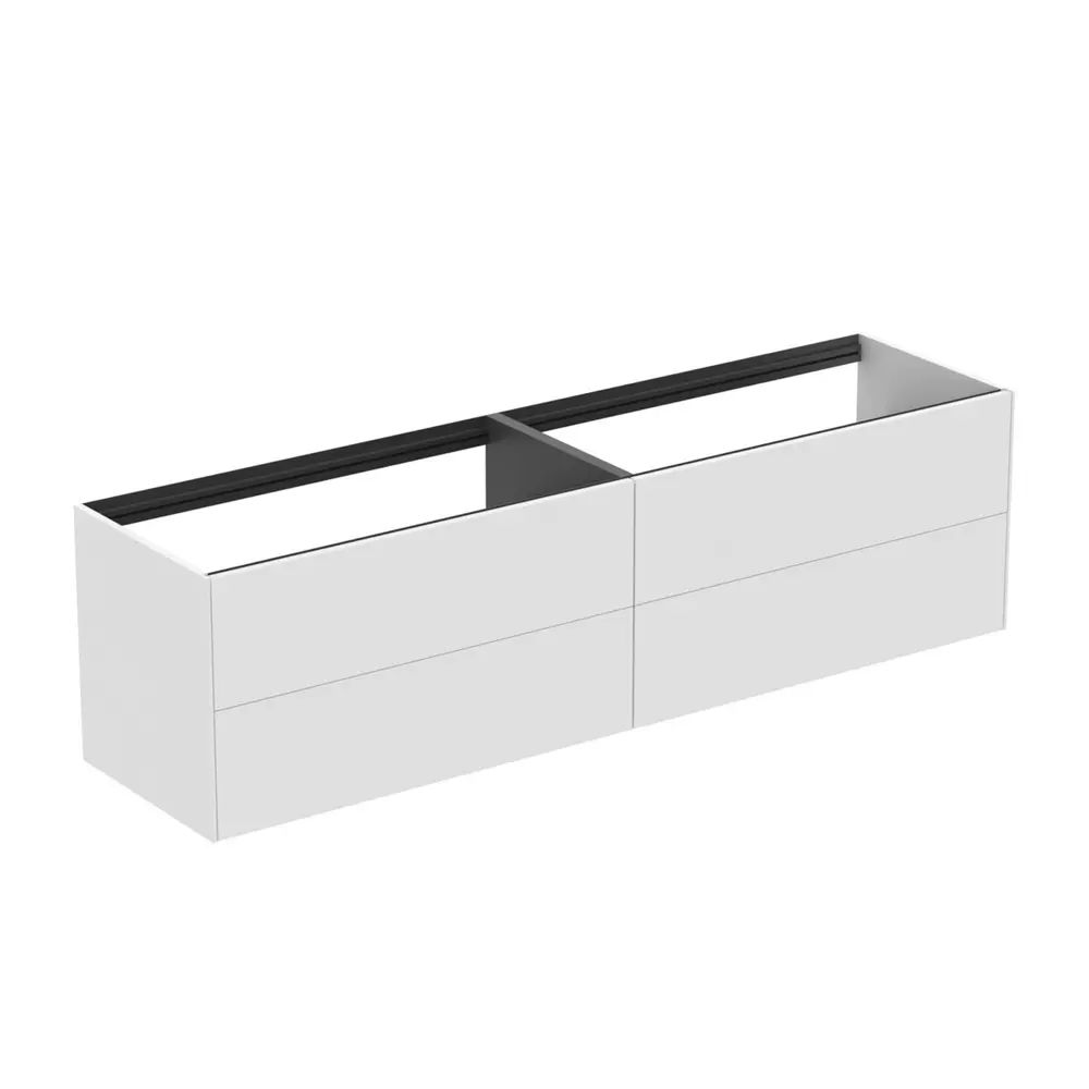 Dulap baza suspendat Ideal Standard Atelier Conca alb mat 4 sertare 200 cm