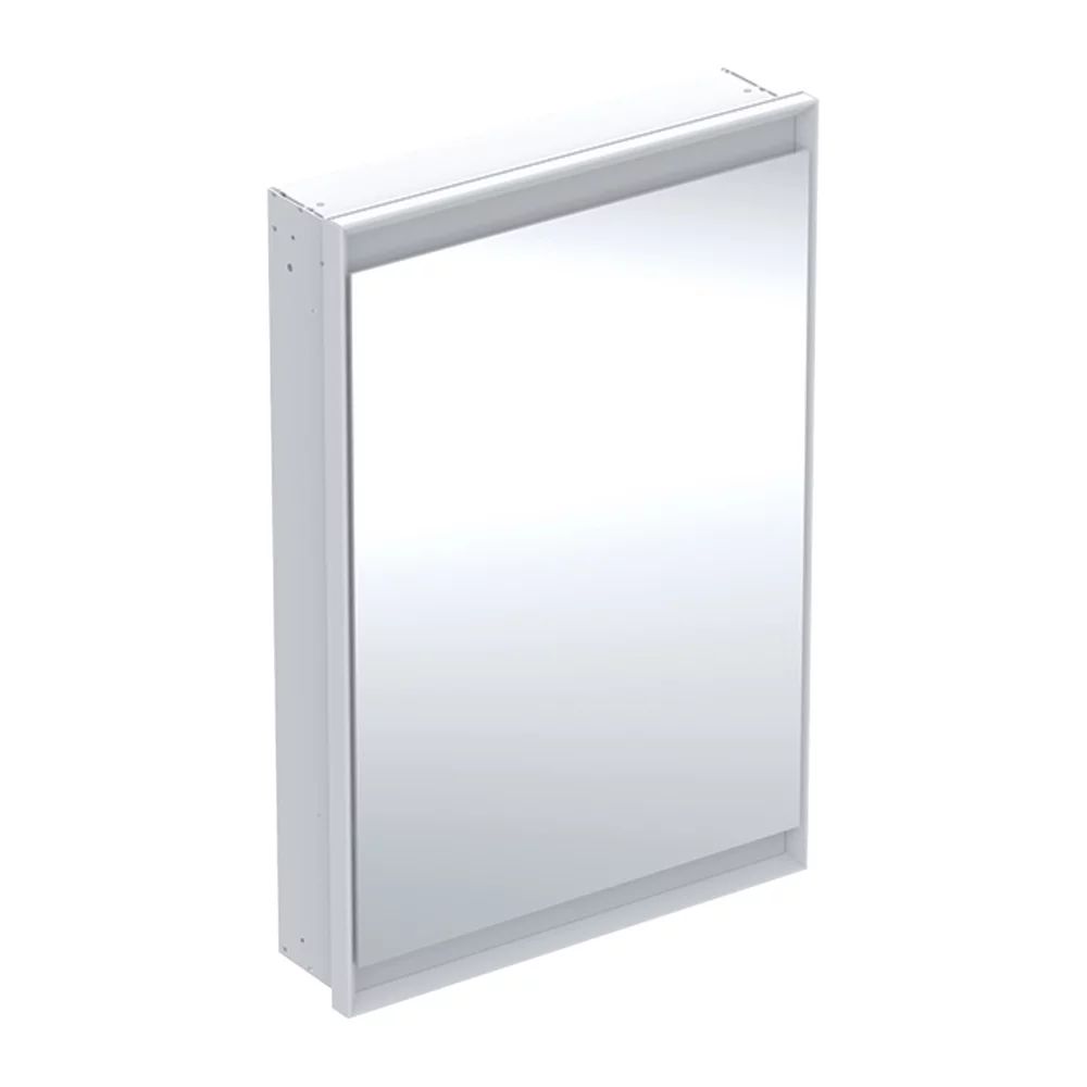 Dulap incastrat cu oglinda Geberit One ComfortLight 60 cm dreapta alb