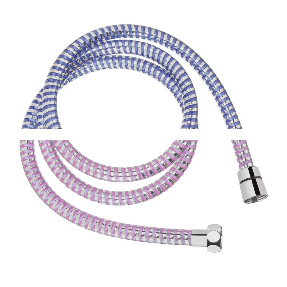 Furtun de dus care isi schimba culoarea Invena Kameleon New 150 cm